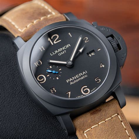 panerai luminor ceramica black replica|panerai luminor homage.